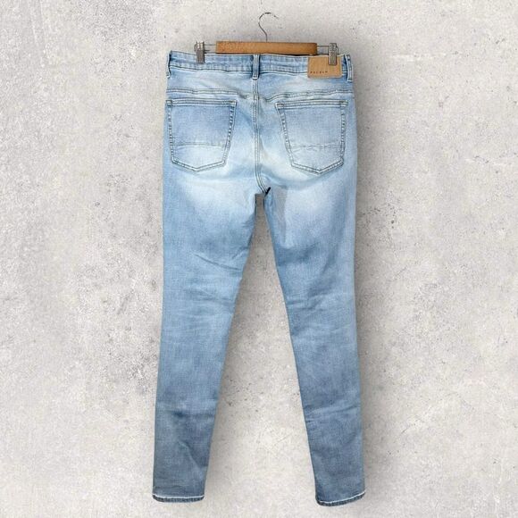 Pacsun Stacked Skinny Jeans Light Wash Denim Men’s 32x32 - Picture 2 of 11